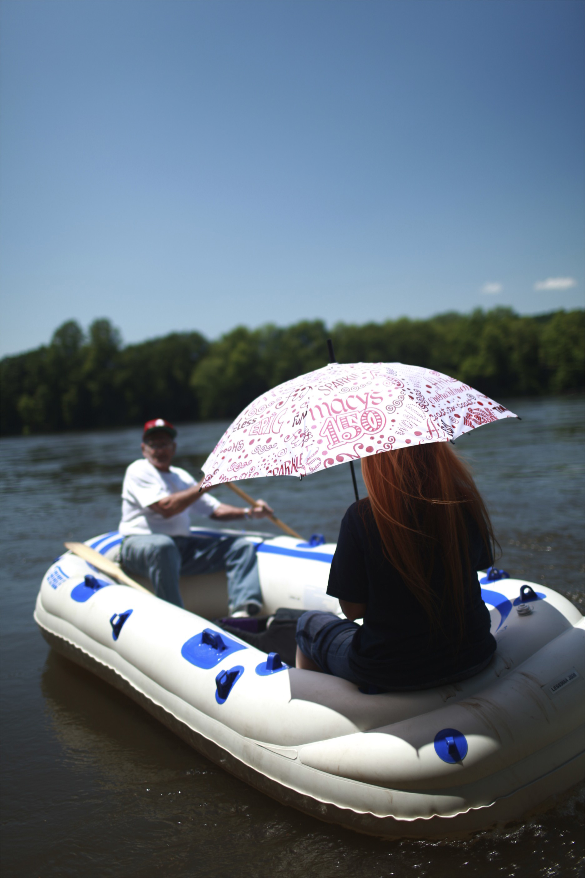 Rafts offer scenic views